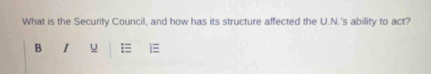 what is the security council, and how has its structure affected the u.…