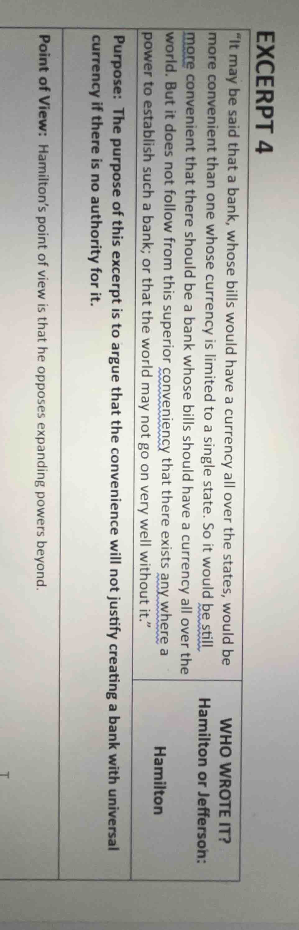 excerpt 4 \it may be said that a bank, whose bills would have a currenc…