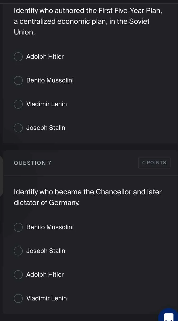 identify who authored the first five-year plan, a centralized economic …