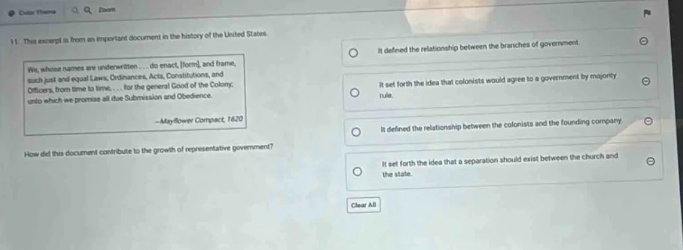 11. this excerpt is from an important document in the history of the un…