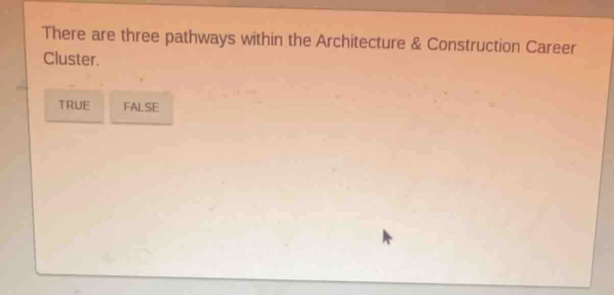 there are three pathways within the architecture & construction career …