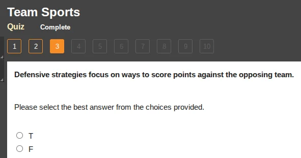 team sports quiz complete 1 2 3 4 5 6 7 8 9 10 defensive strategies foc…