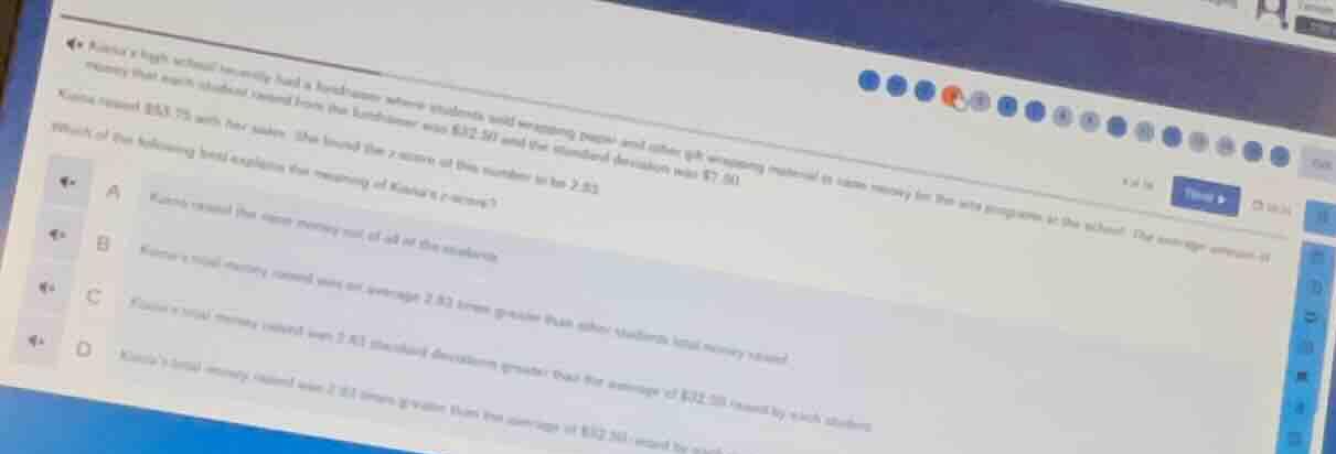 kaira’s high school recently had a fundraiser where students sold wrapp…