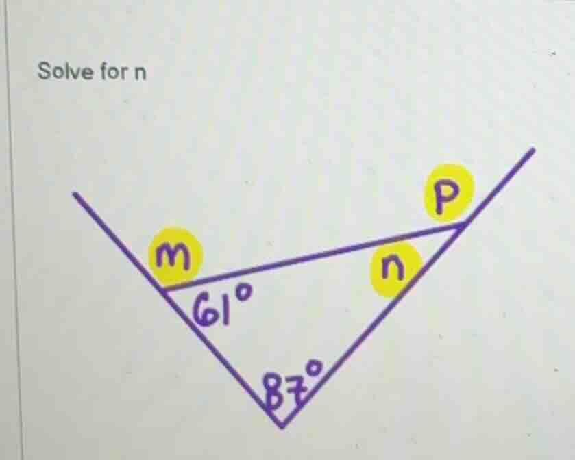 solve for n