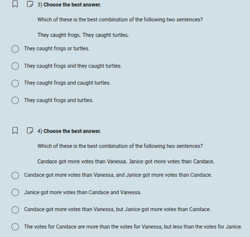 3) choose the best answer. which of these is the best combination of th…
