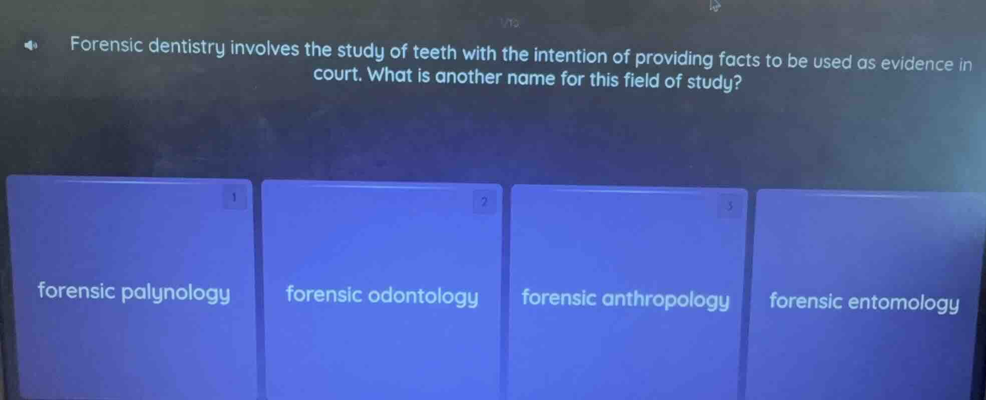 forensic dentistry involves the study of teeth with the intention of pr…