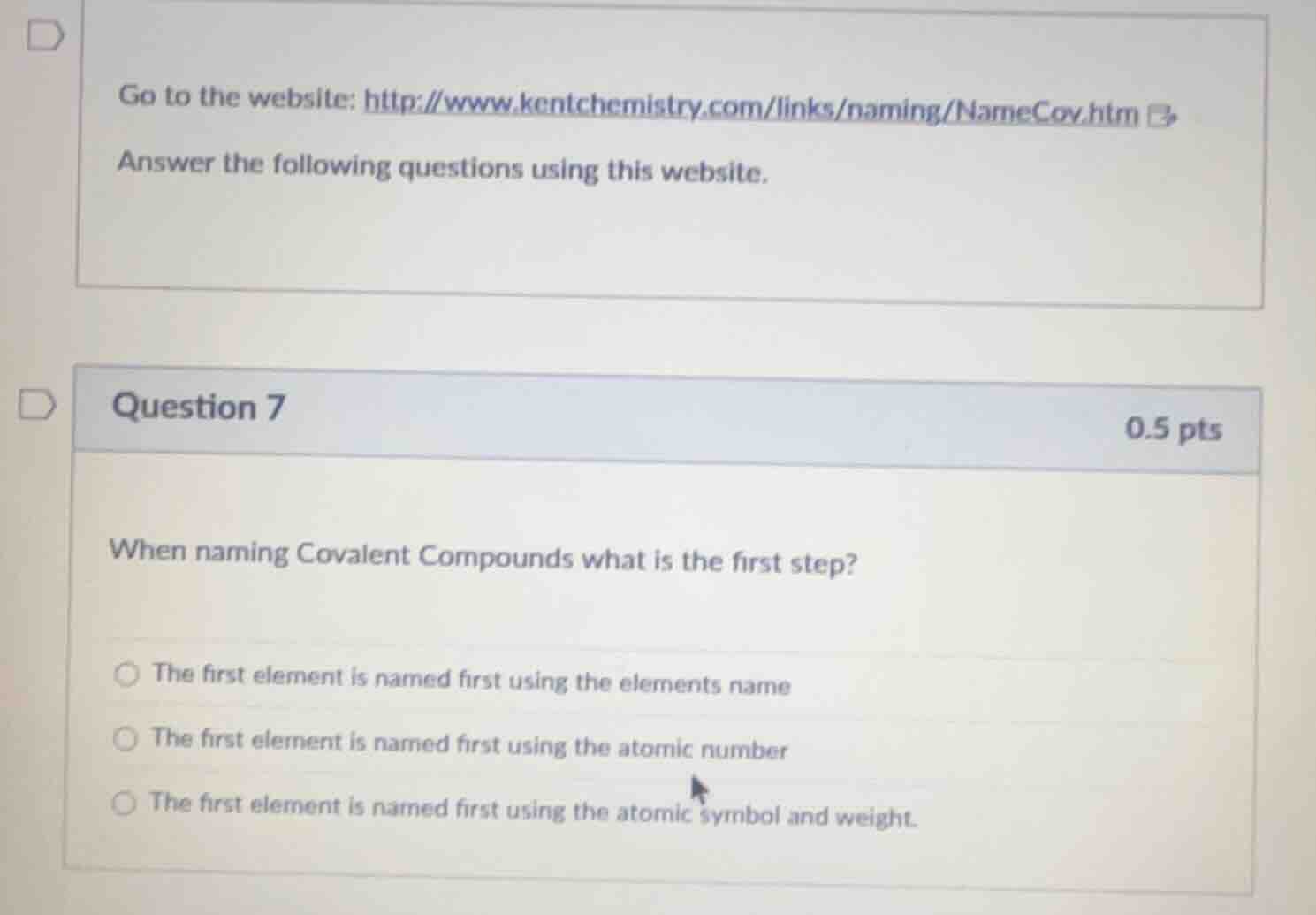 go to the website: http://www.kentchemistry.com/links/naming/namecov.ht…