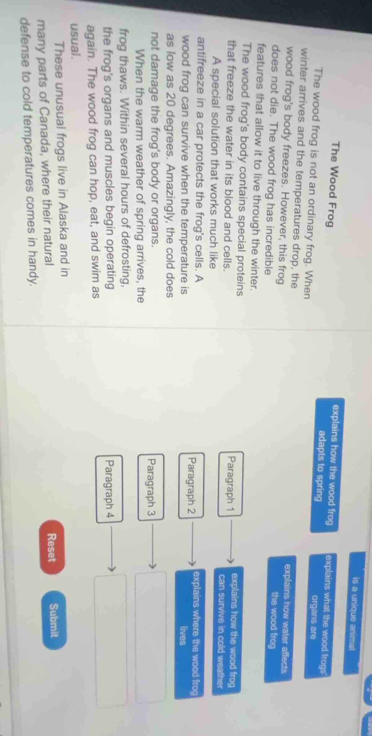 the wood frog the wood frog is not an ordinary frog. when winter arrive…