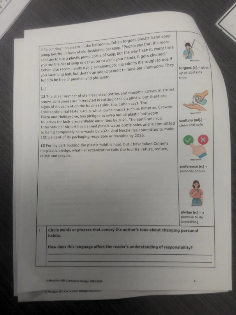 7 to cut down on plastic in the bathroom, cohen forgoes plastic hand so…