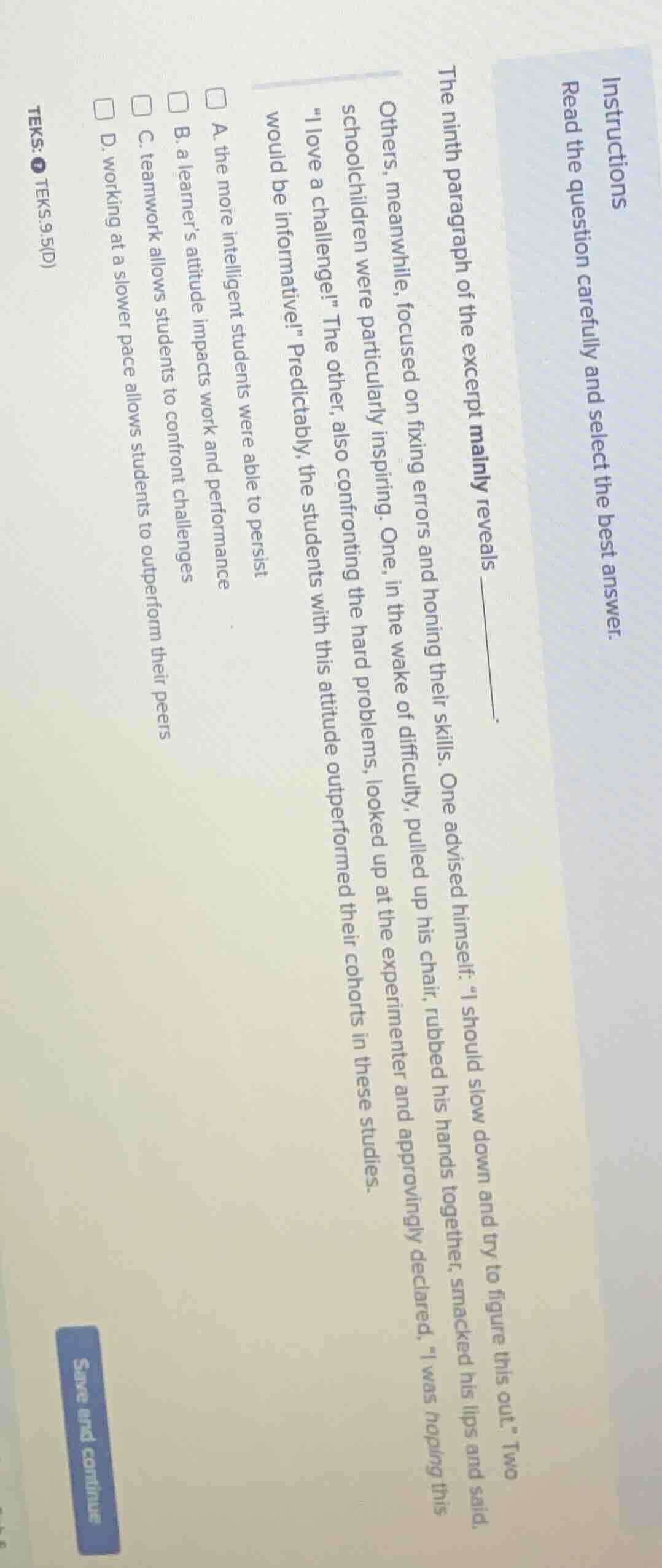 instructions read the question carefully and select the best answer. th…