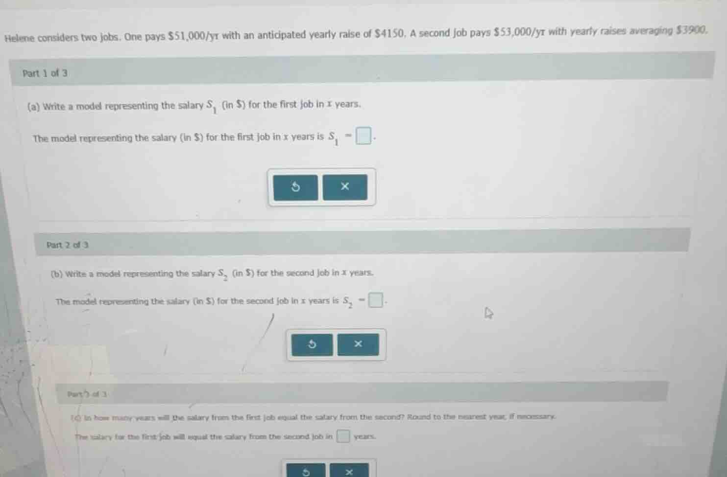 helene considers two jobs. one pays $51,000/yr with an anticipated year…