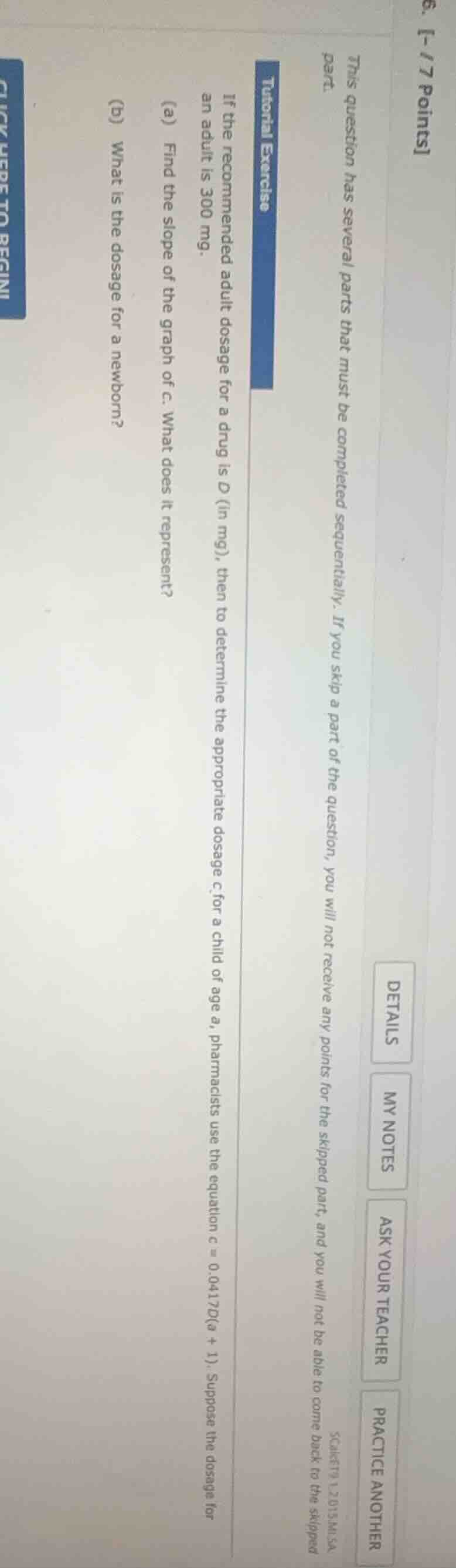 tutorial exercise if the recommended adult dosage for a drug is ( d ) (…