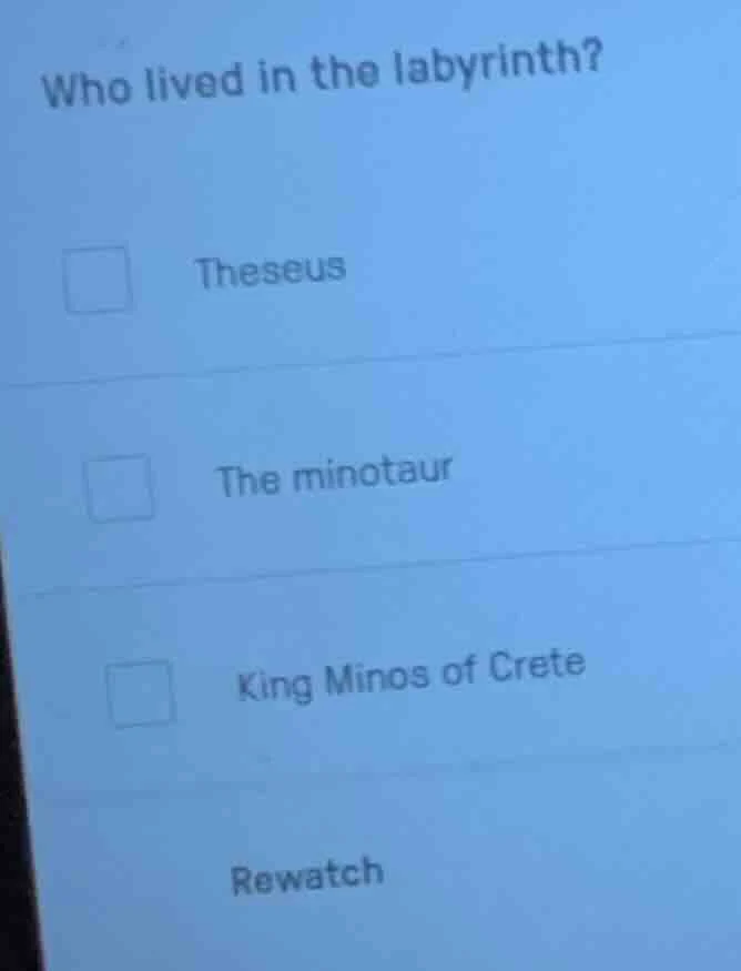 who lived in the labyrinth? theseus the minotaur king minos of crete re…