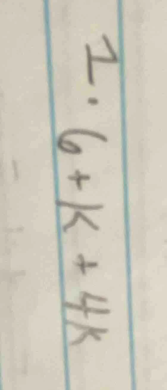 7.9 + x + 4x