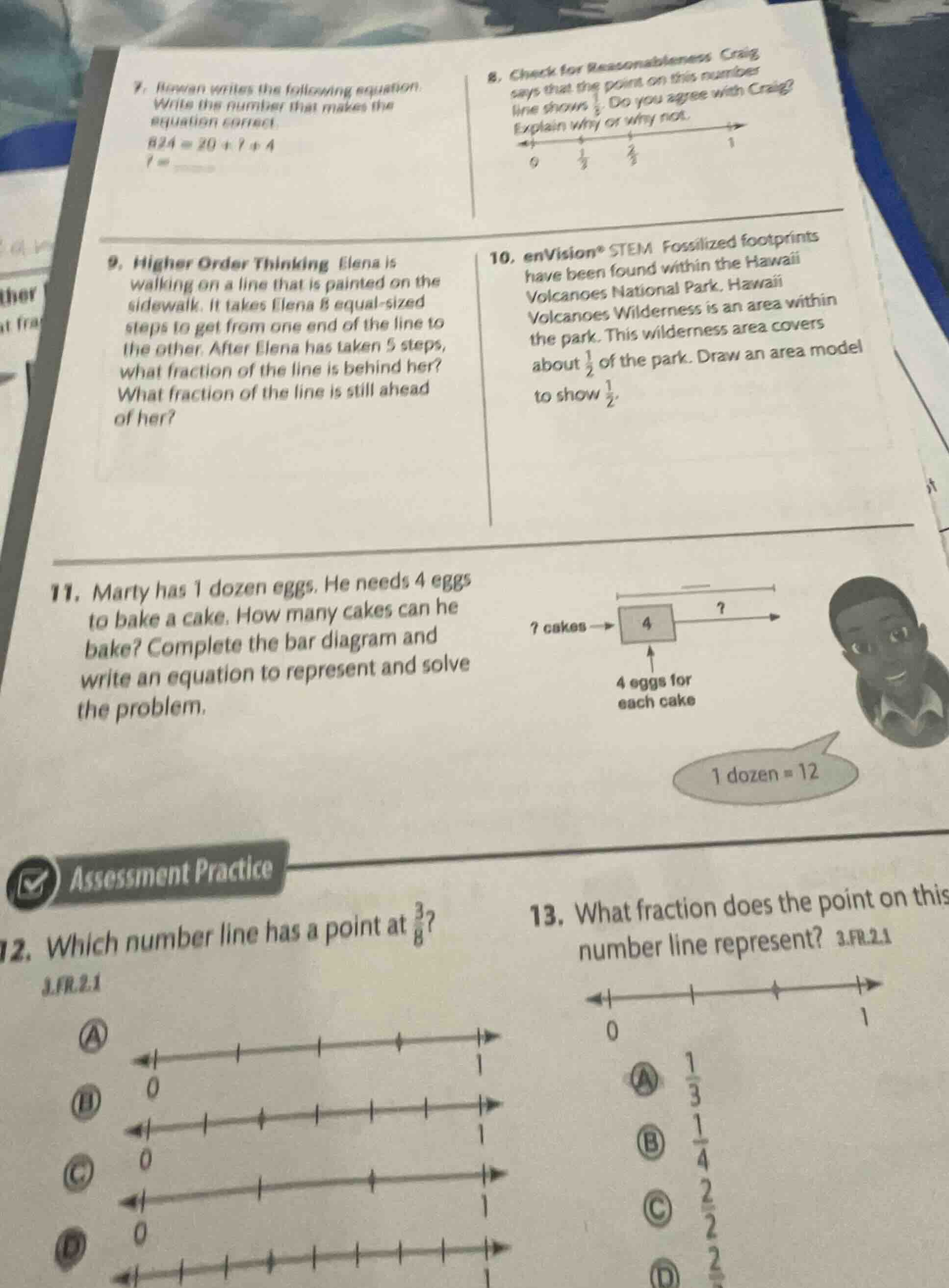 7. rowan writes the following equation. write the number that makes the…