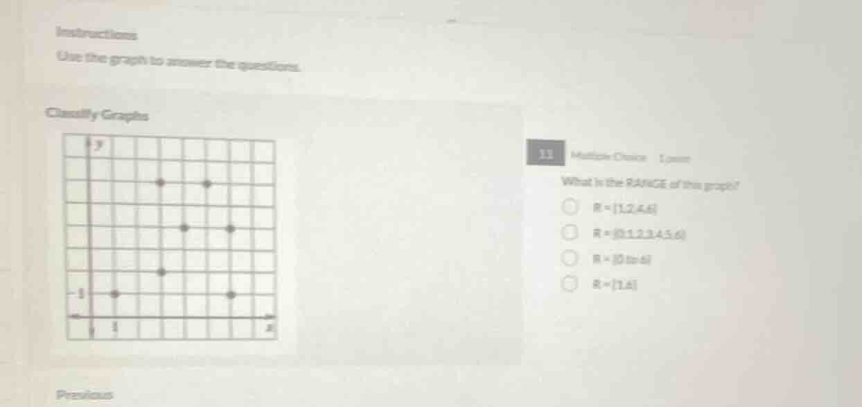instructions use the graph to answer the questions. classify graphs 11 …