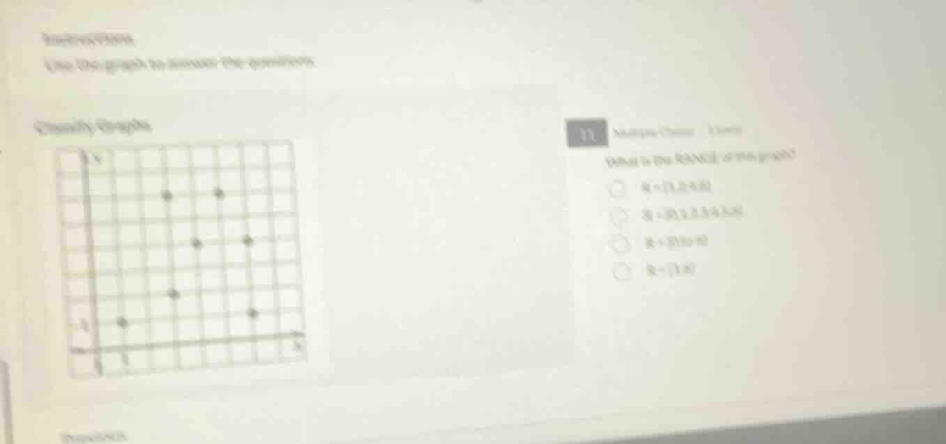 instructions use the graph to answer the questions. question 11 multipl…