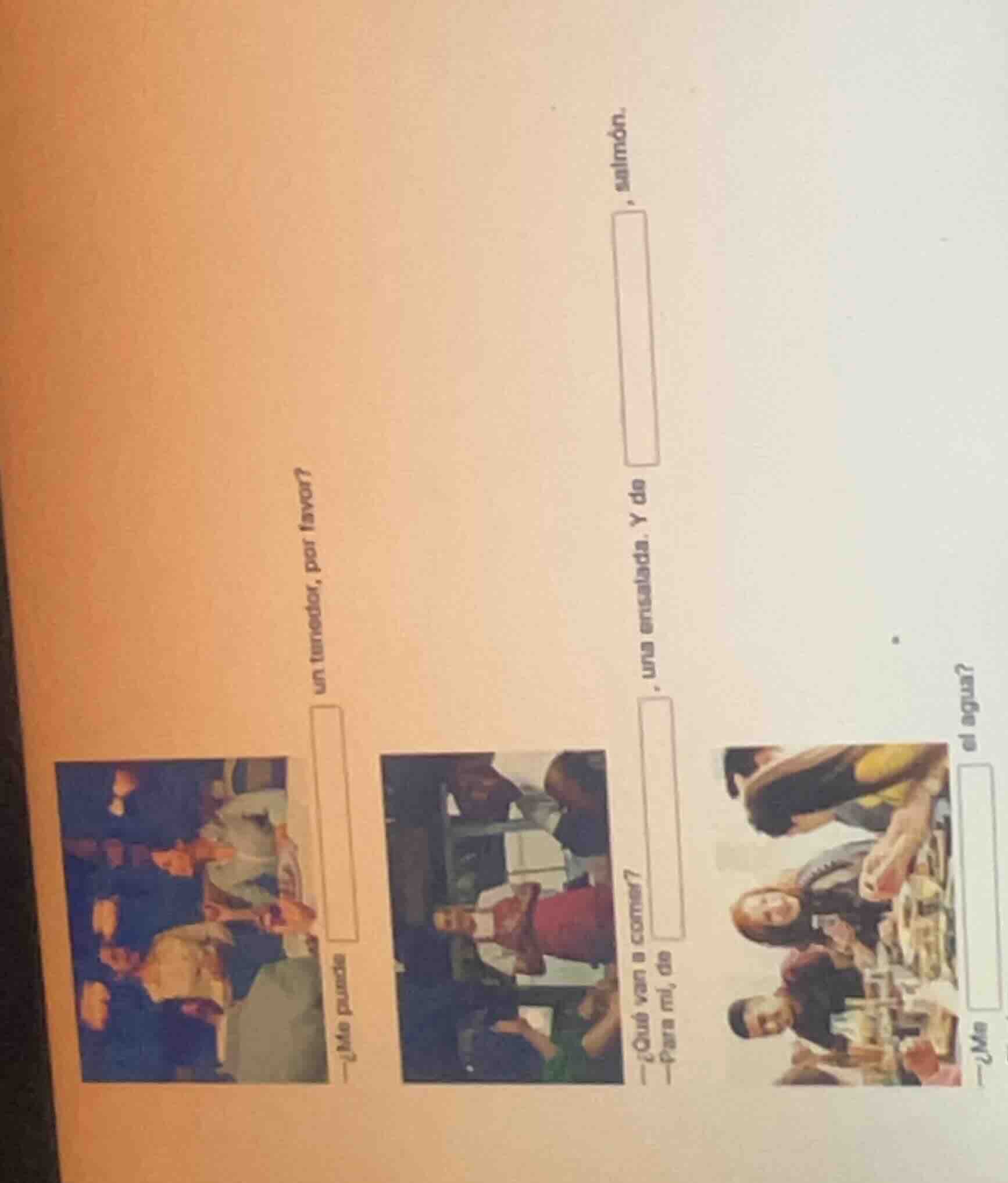 —¿me pasas un tenedor, por favor? —¿qué van a comer? —para mí, de ____,…