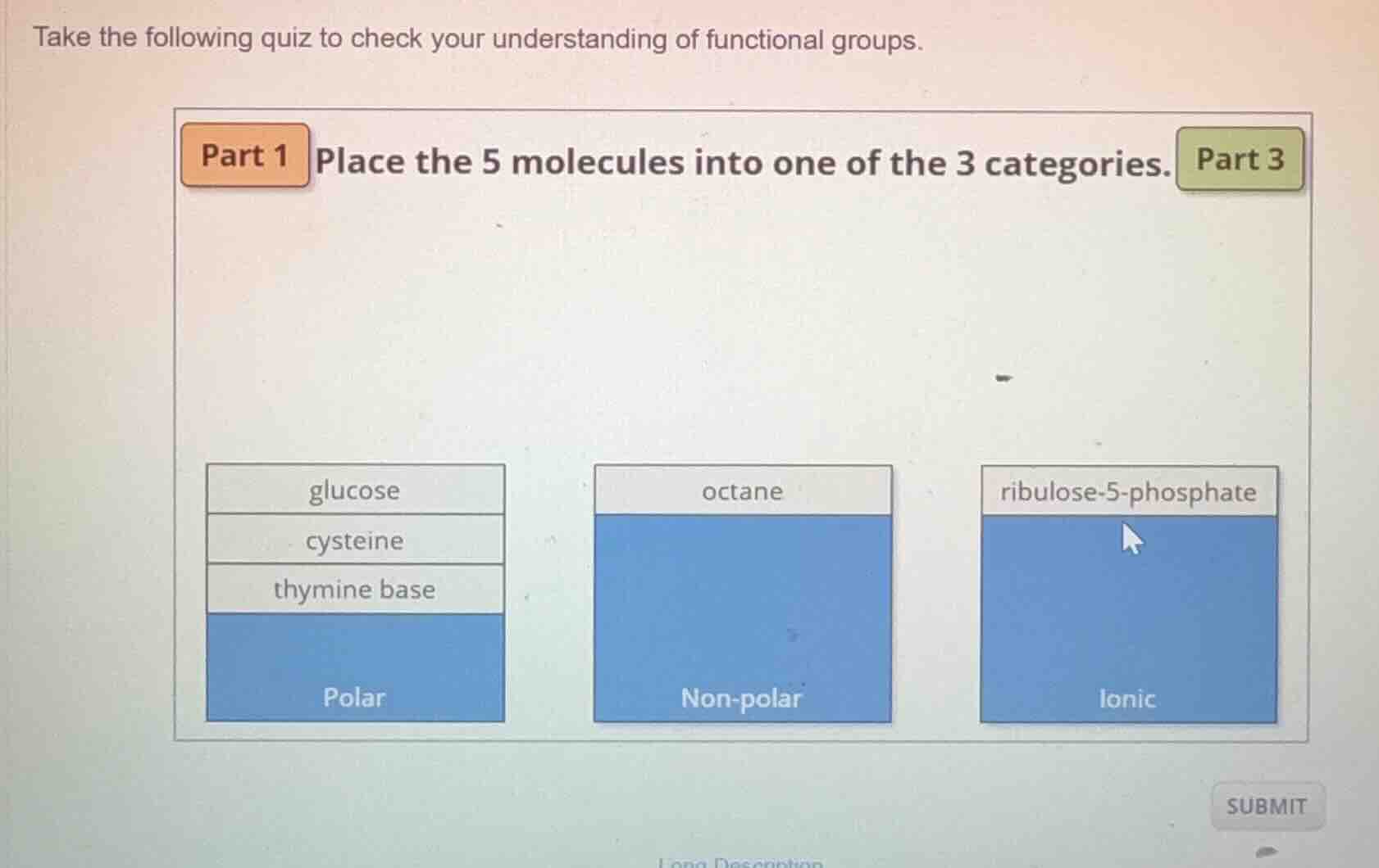 take the following quiz to check your understanding of functional group…
