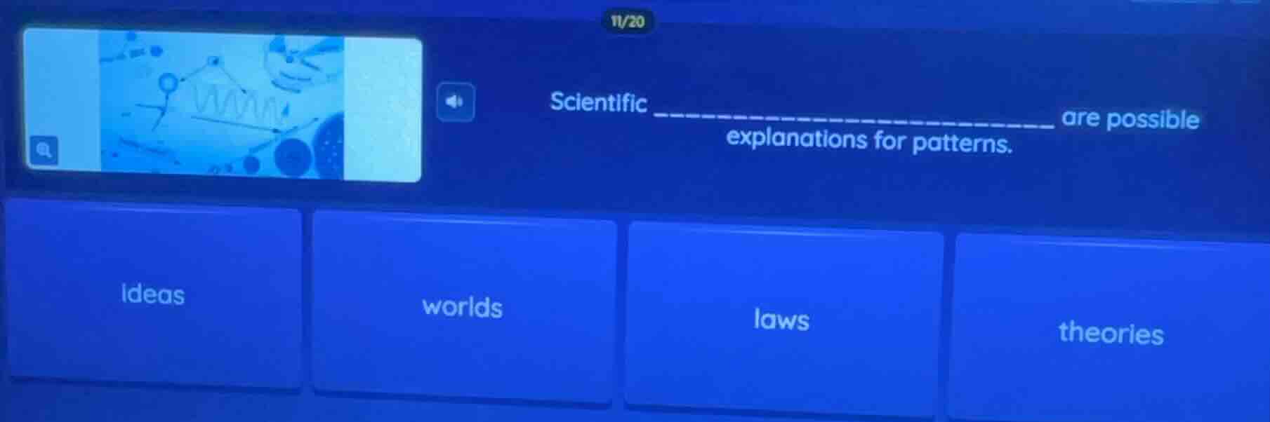 scientific ________________________ are possible explanations for patte…