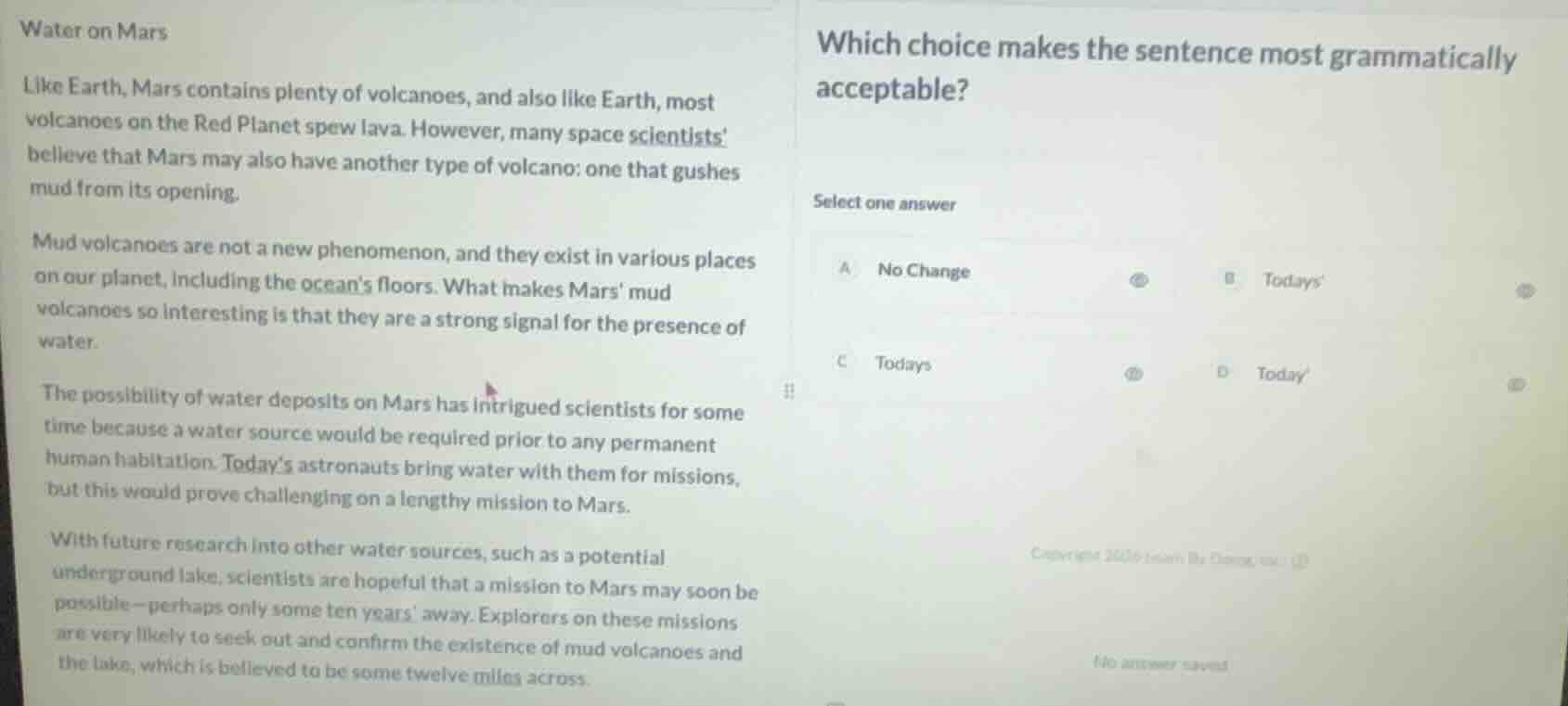 water on mars like earth, mars contains plenty of volcanoes, and also l…