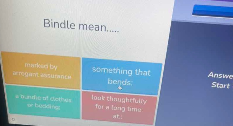 bindle mean..... marked by arrogant assurance something that bends: a b…