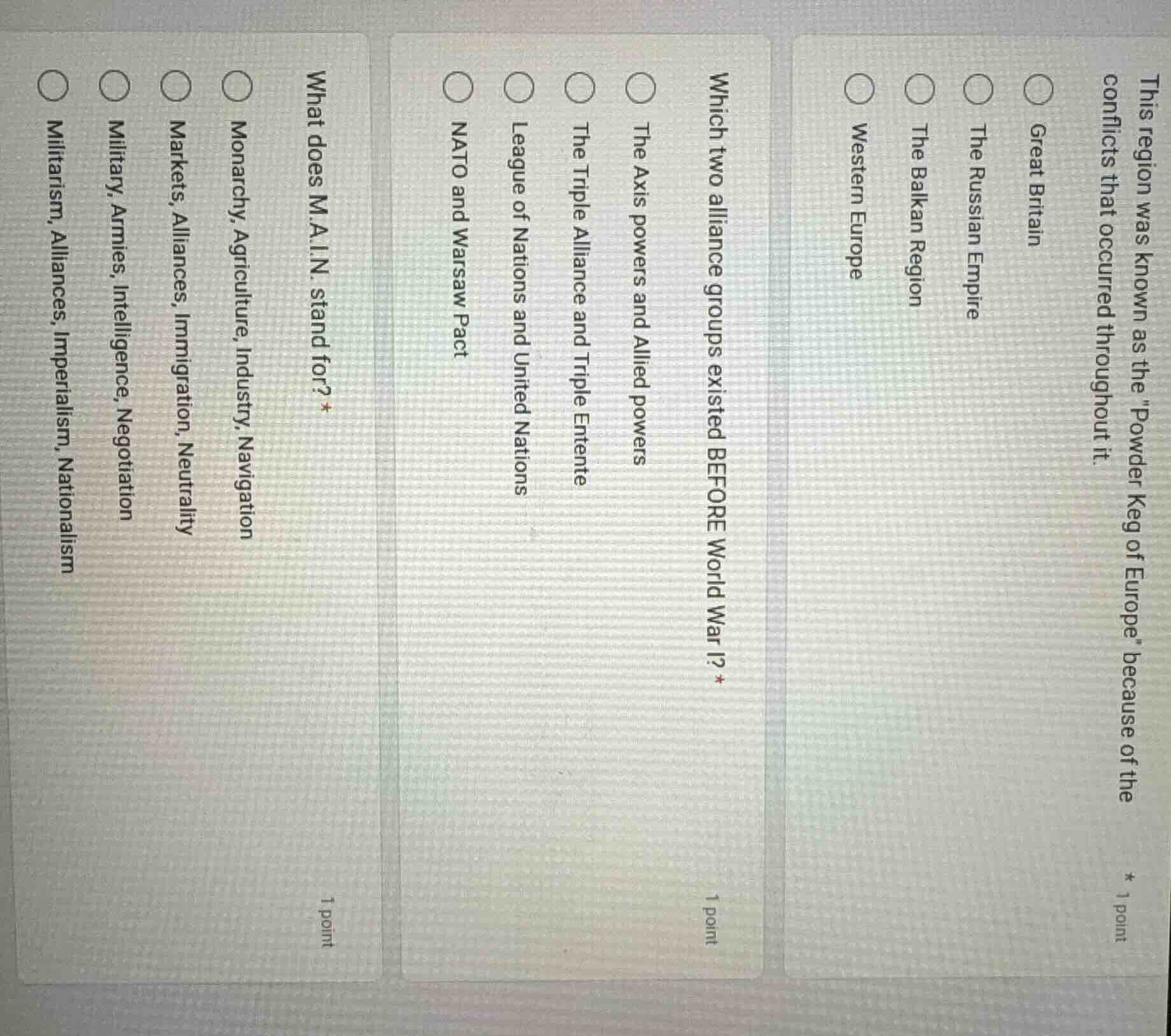 this region was known as the \powder keg of europe\ because of the conf…