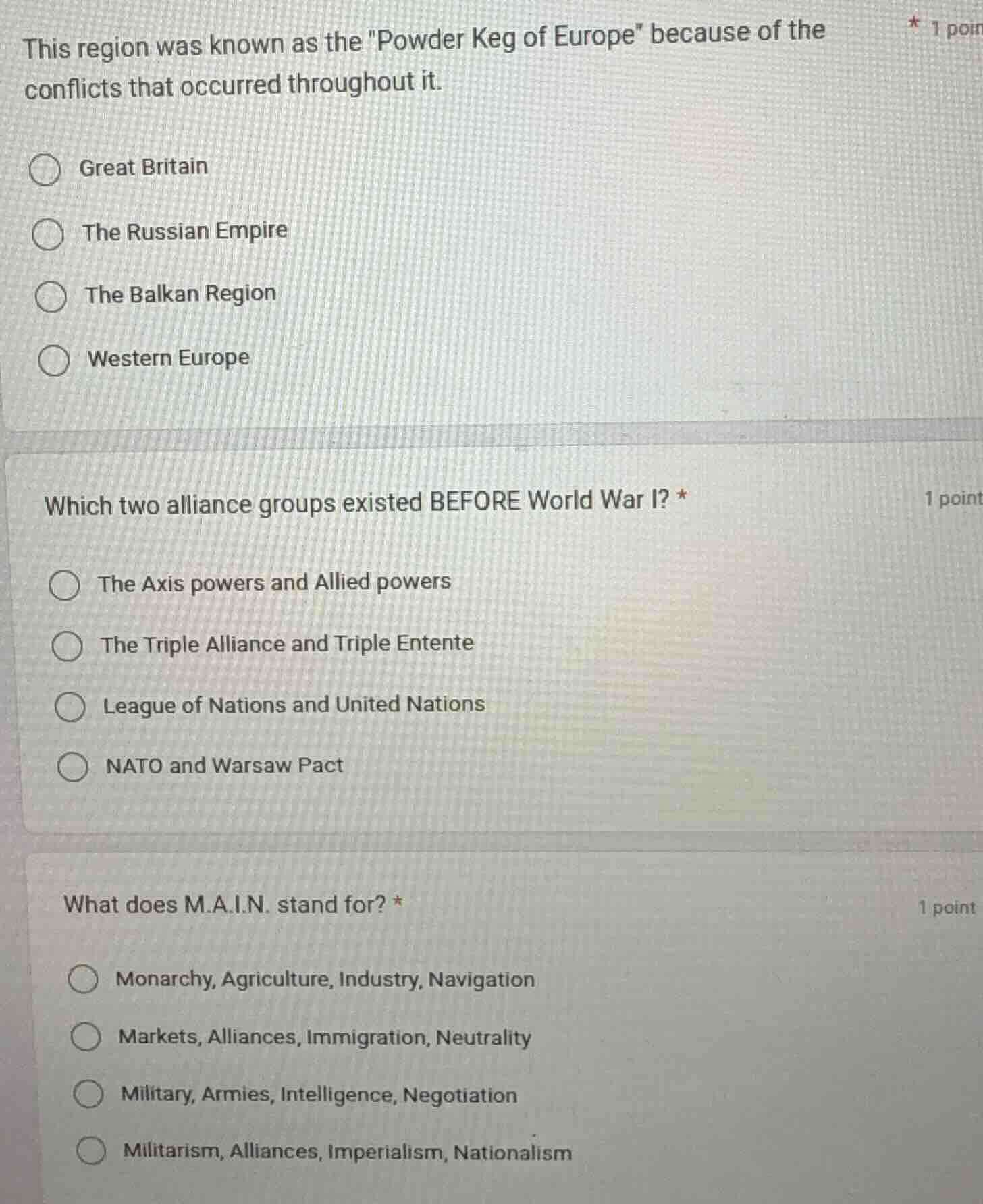 this region was known as the \powder keg of europe\ because of the conf…