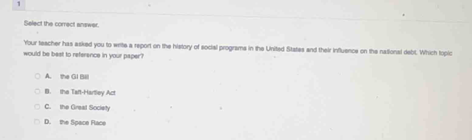 select the correct answer. your teacher has asked you to write a report…