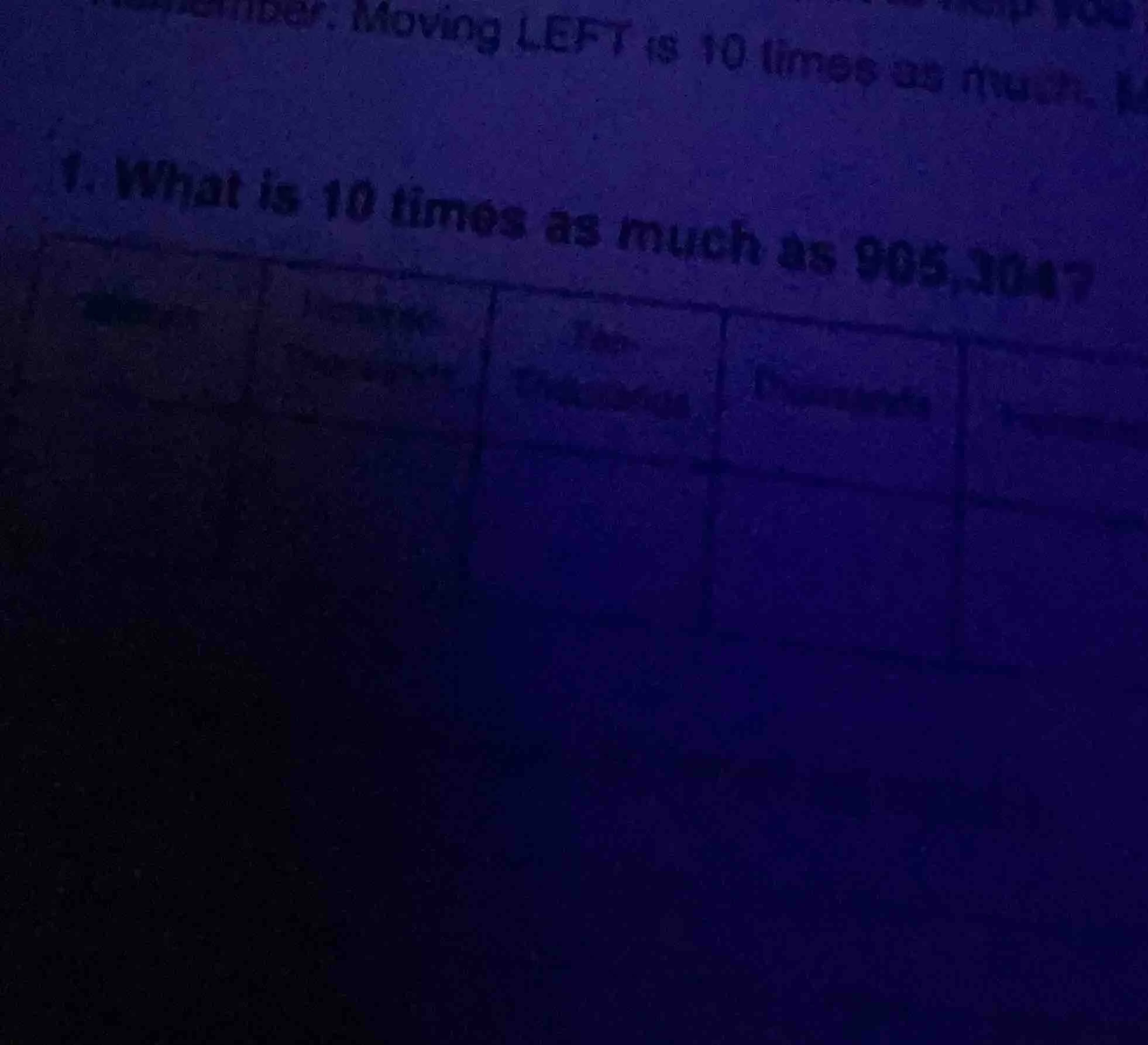 1. what is 10 times as much as 905,304?