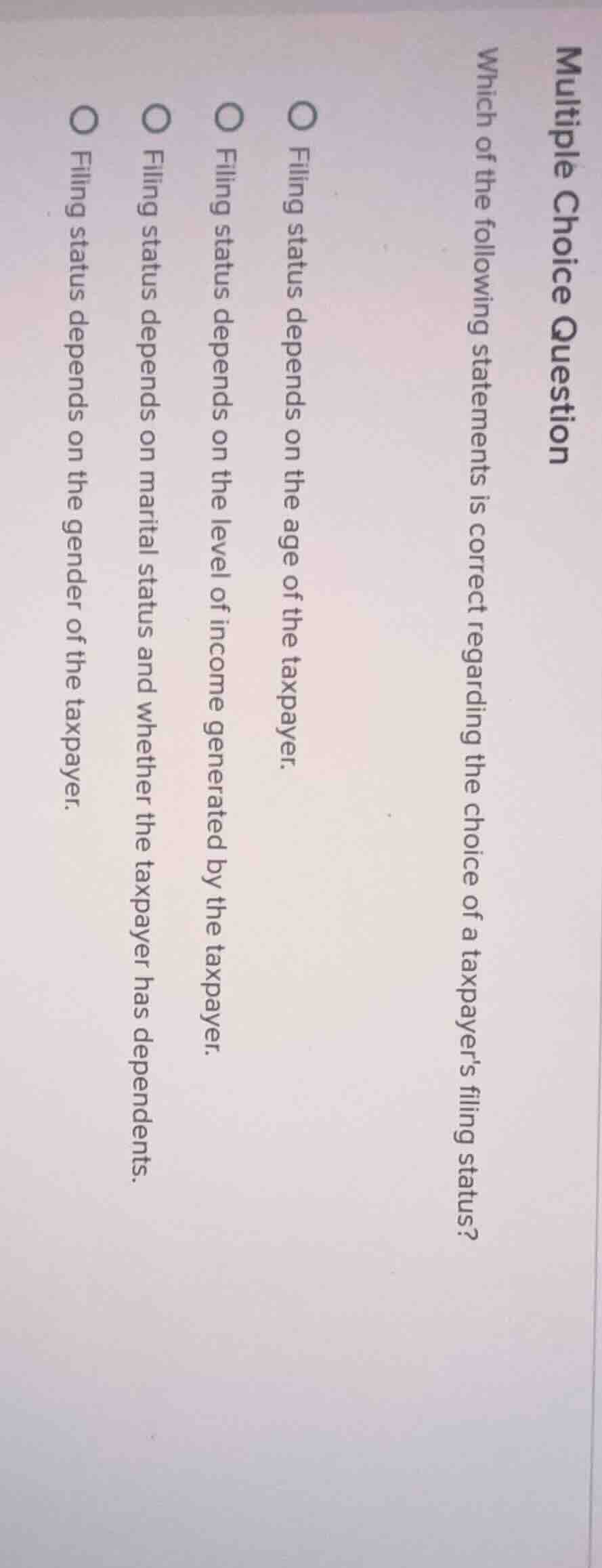 multiple choice question which of the following statements is correct r…