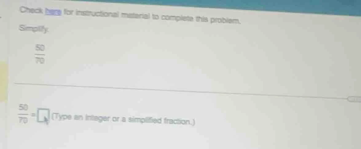 check here for instructional material to complete this problem. simplif…