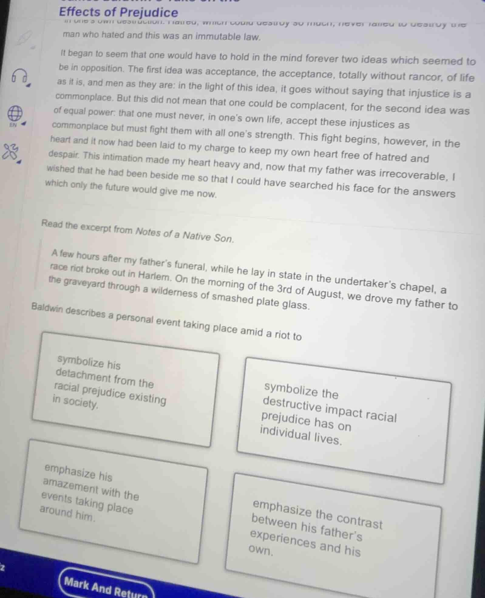 effects of prejudice man who hated and this was an immutable law. it be…