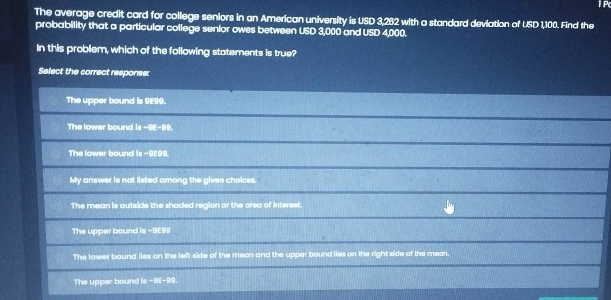 the average credit card for college seniors in an american university i…