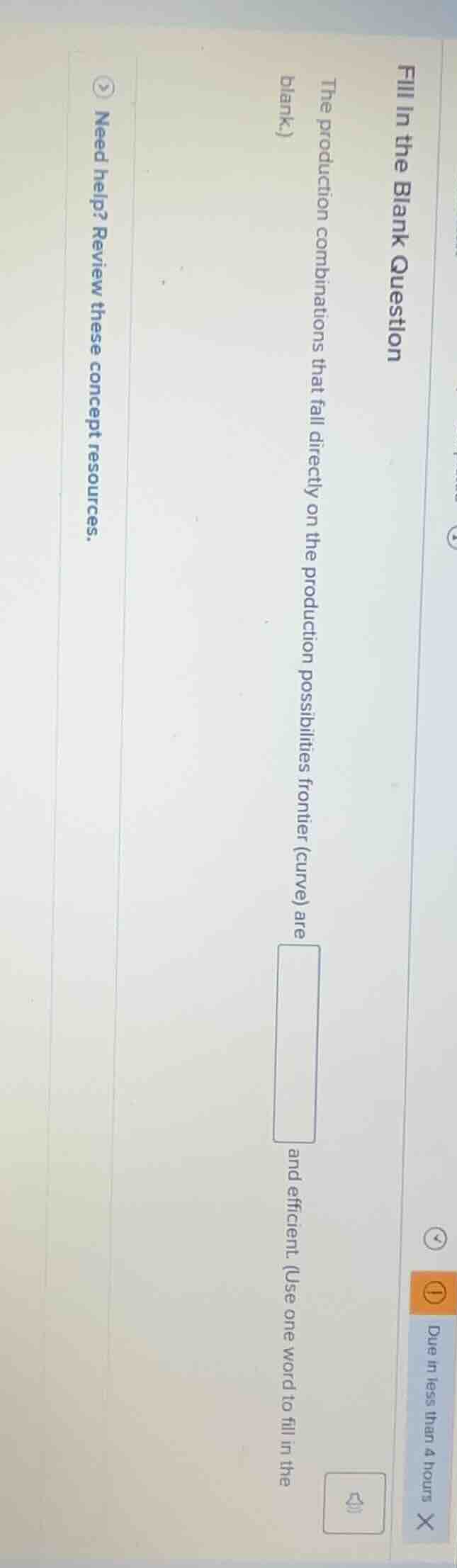 fill in the blank question the production combinations that fall direct…