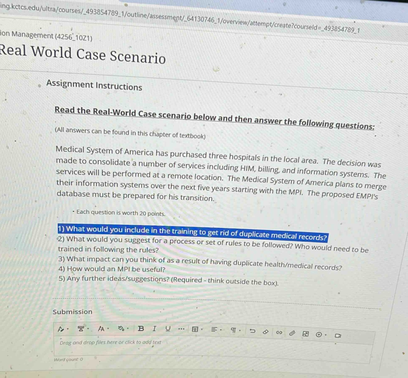 ion management (4256_10z1) real world case scenario assignment instruct…