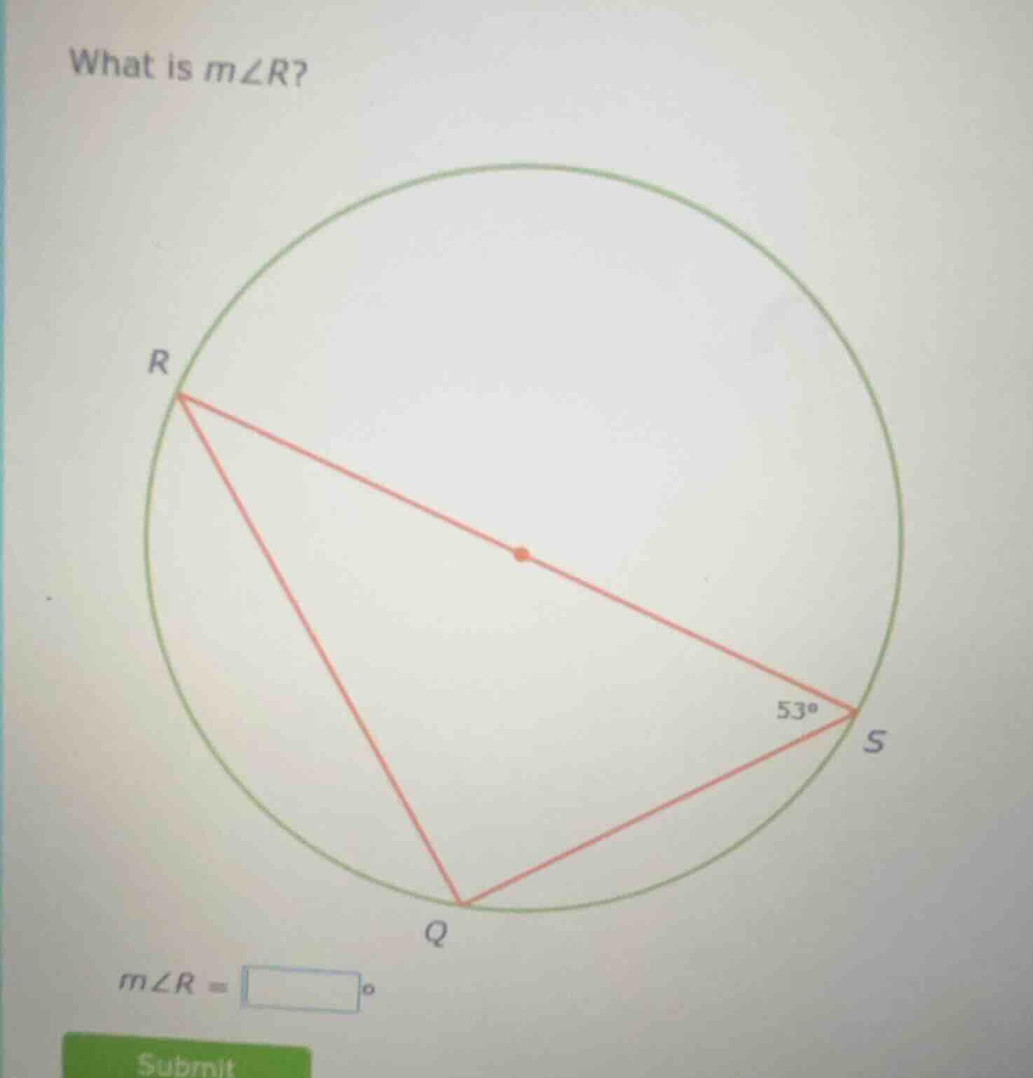 what is ( mangle r )? ( mangle r = square^circ )