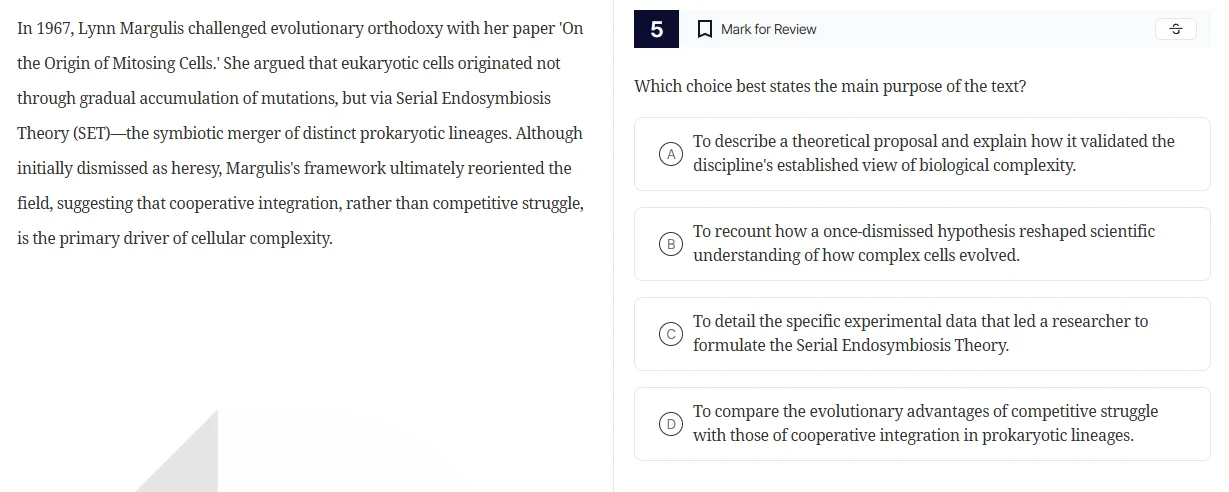 in 1967, lynn margulis challenged evolutionary orthodoxy with her paper…