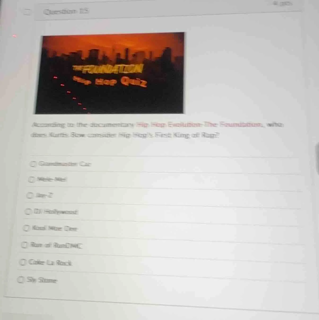 question 1.5 according to the documentary hip hop evolution - the found…