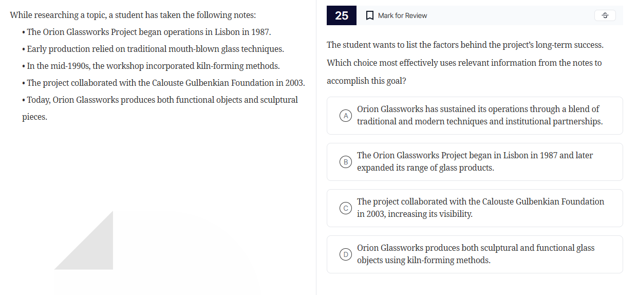 while researching a topic, a student has taken the following notes:·the…
