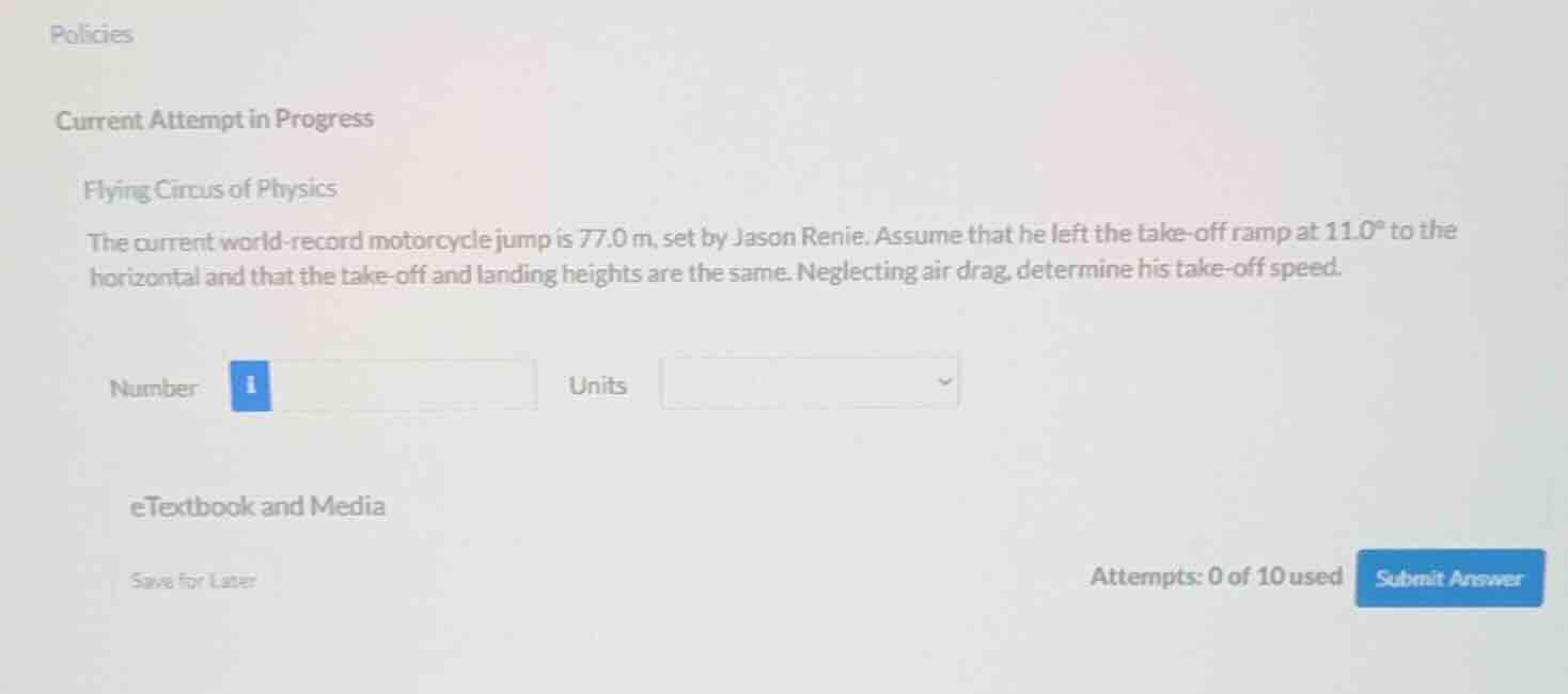 flying circus of physics the current world - record motorcycle jump is …