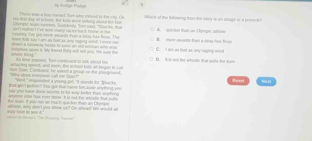 there was a boy named tom who moved to the city. on his first day of sc…