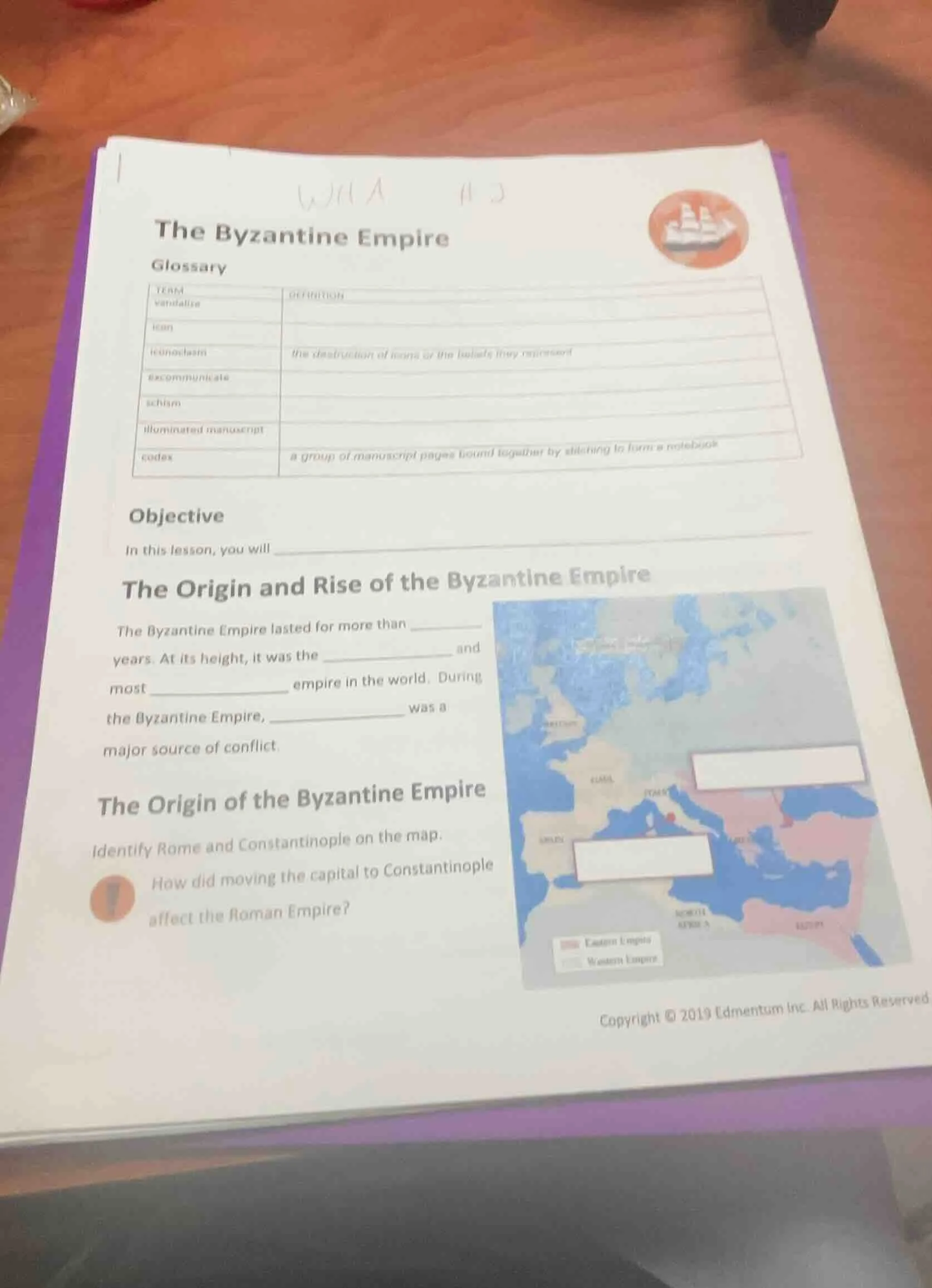 the byzantine empire glossary term definition vandalize icon iconoclasm…