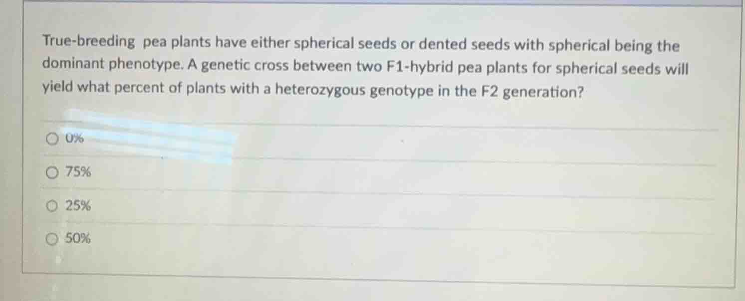 true - breeding pea plants have either spherical seeds or dented seeds …