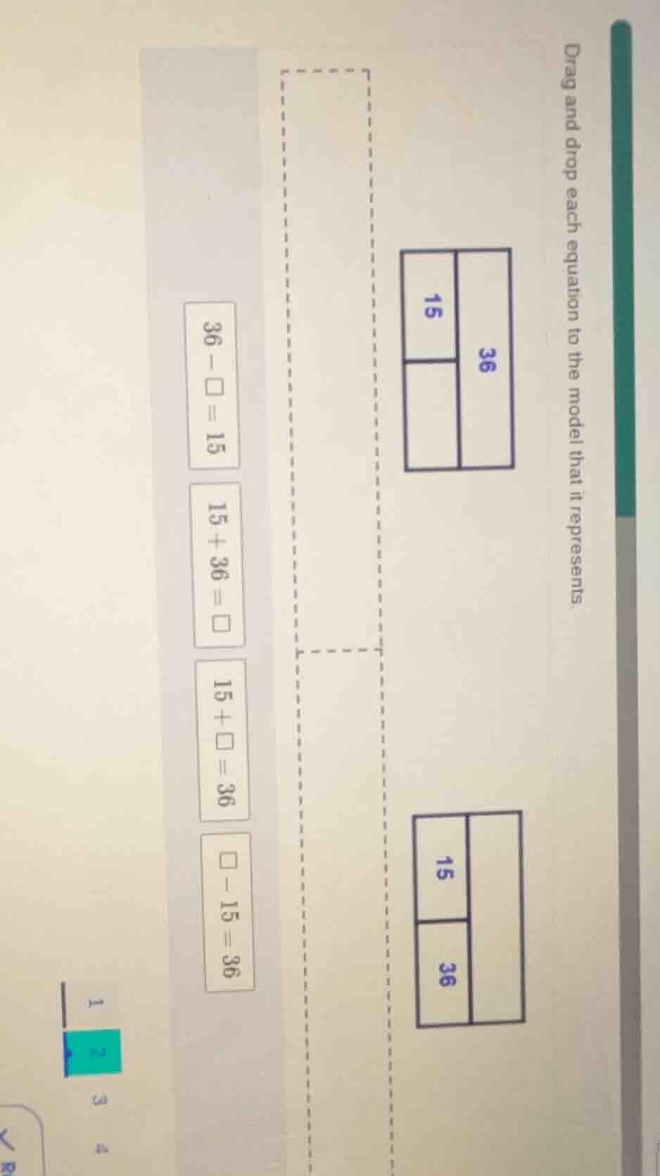 drag and drop each equation to the model that it represents. equations:…
