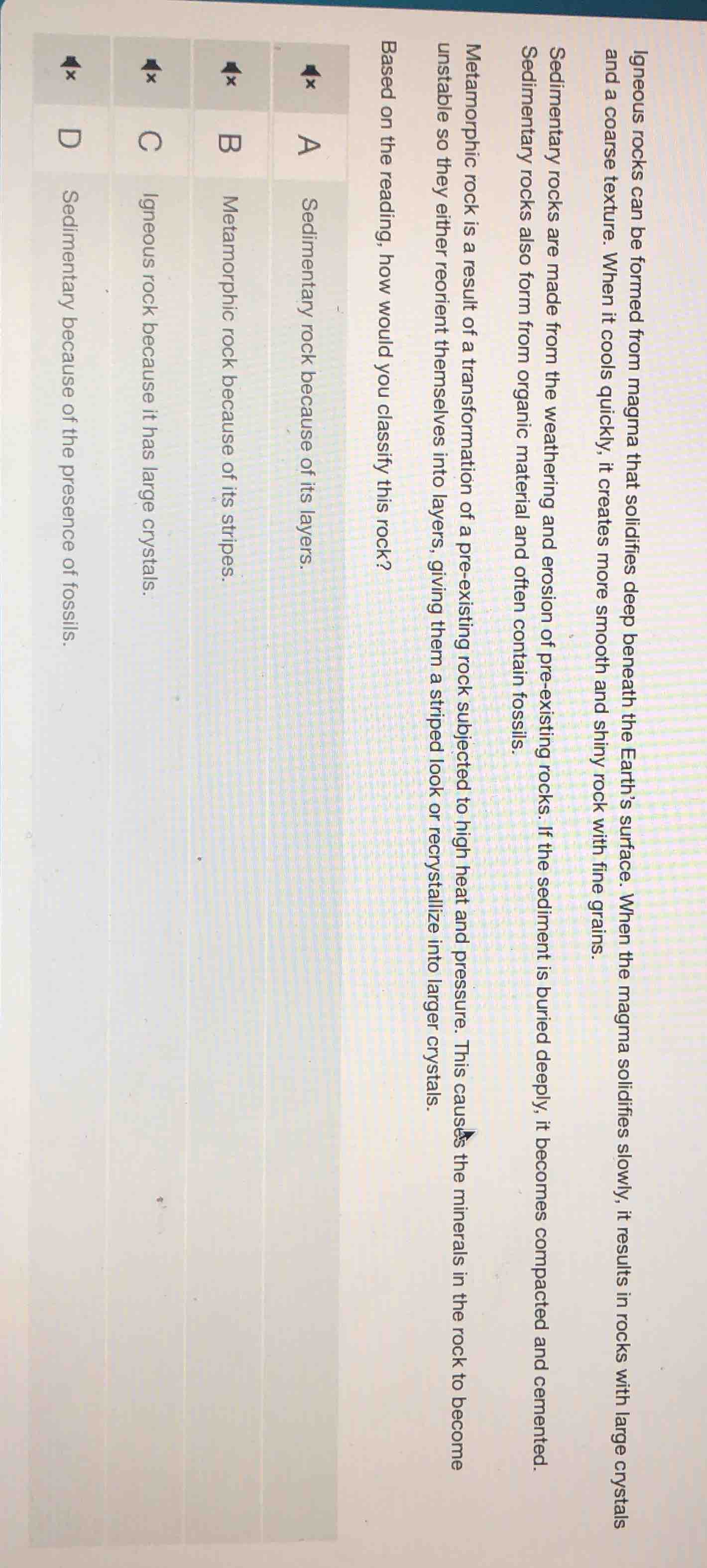 igneous rocks can be formed from magma that solidifies deep beneath the…