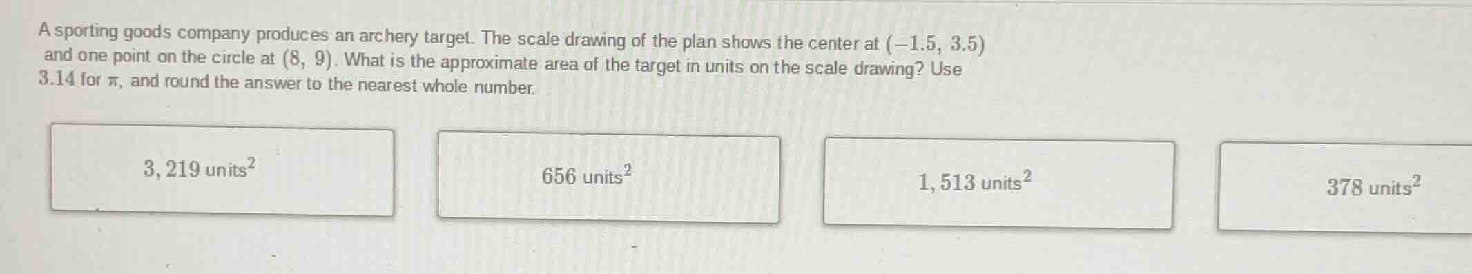 a sporting goods company produces an archery target. the scale drawing …
