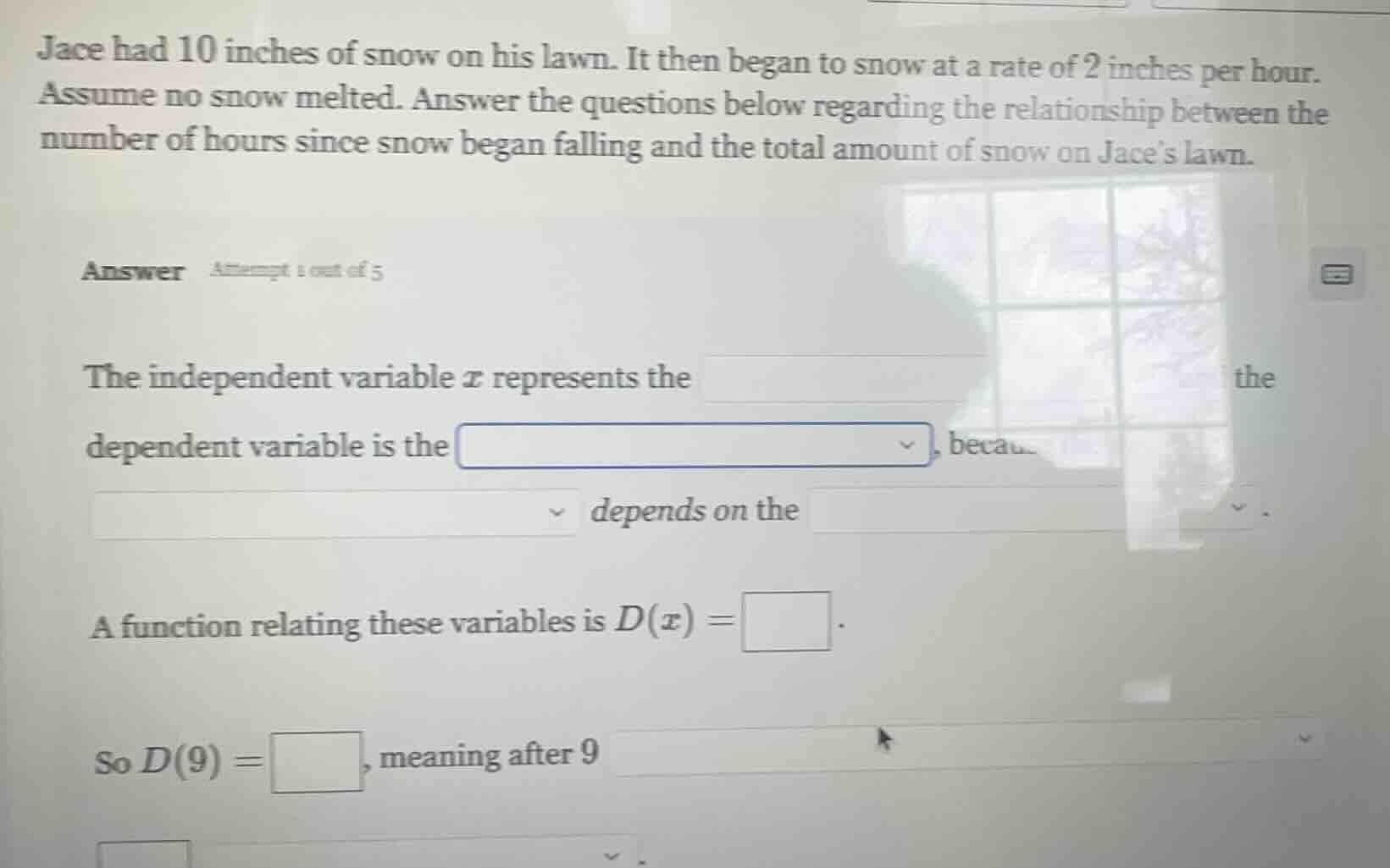 Question was provided via image upload.