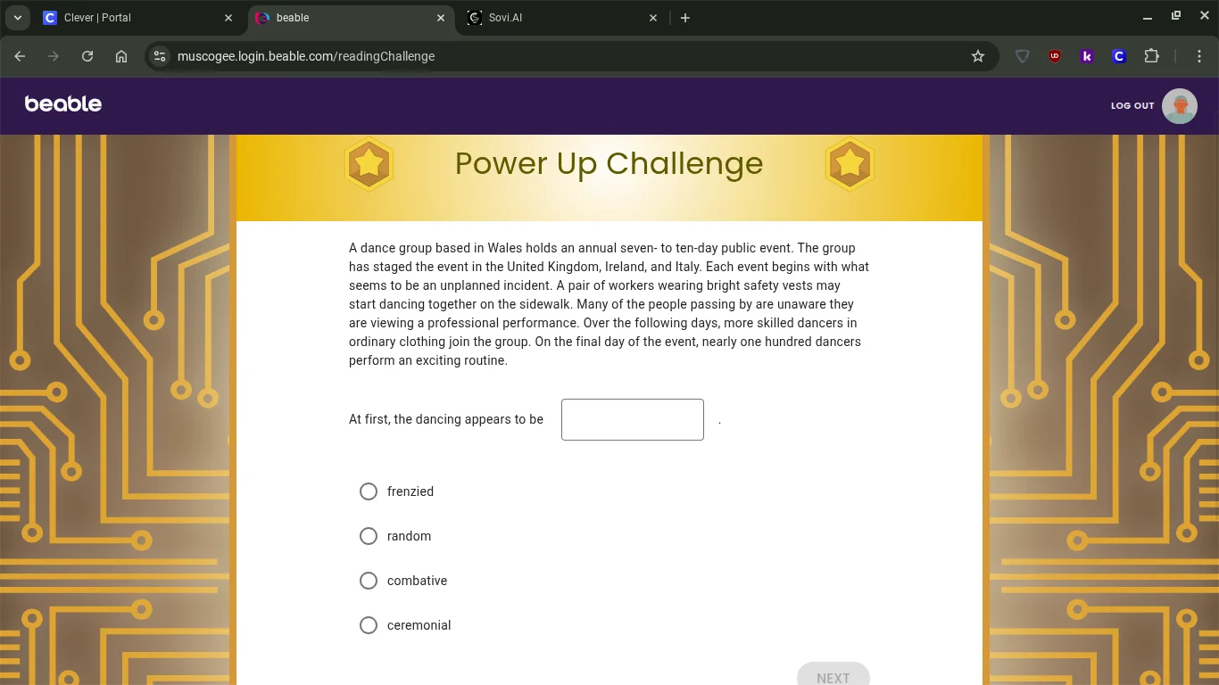 a dance group based in wales holds an annual seven - to ten - day publi…