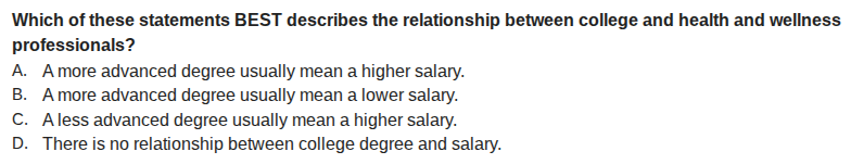 which of these statements best describes the relationship between colle…